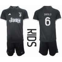 Juventus Danilo Luiz #6 3rd trikot Kinder 2023-24 Kurzarm (+ Kurze Hosen)